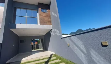 Geminado duplex 3 quartos na Ilha da Figueira em Guaramirim, SC