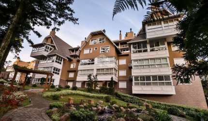 Apartamento 2 dormitórios, 105,32m² privativos, 1 vaga, no Centro de Gramado