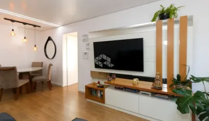 Apartamento de 2 dormitórios com dependência