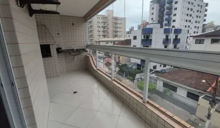 Apartamento a Venda na praia grande, bairro vila tupi, com 2 quartos, 1 suite e uma vaga