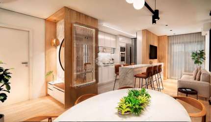 Apartamento 2 dormitórios, 60m², 1 vaga, no bairro Centro, em Gramado
