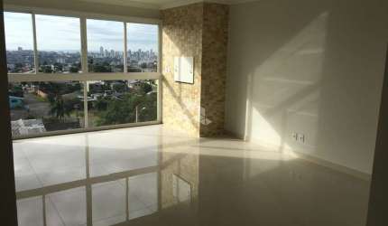 Apartamento 2 dormitórios, 67,30m2, com vaga de estacionamento coberta, living 2 ambientes com churrasqueira e vista panorâmica