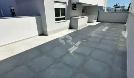 Apartamento com 2 quartos/dormitórios com suíte no bairro Barreiros - Terraço, em São José- SC