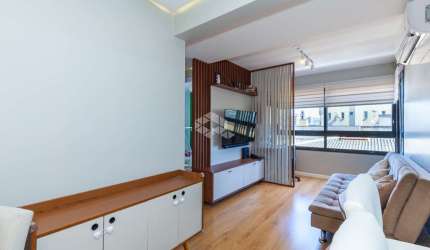Apartamento de 2 dormitórios e 1 vaga, completamente mobiliado!