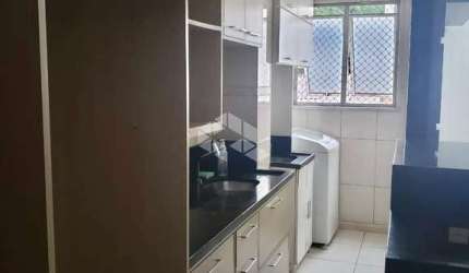 Apartamento 2 dormitórios, semi mobiliado, vaga de garagem coberta - Estancia Velha - Canoas