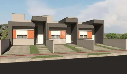 Casa Nova de 2 Dormitórios - 65m² - R$ 275.000 Financiamento 100%
