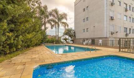 Apartamento a venda 2 dormitórios, sala, cozinha, área de serviço, banheiro e com vaga fixa