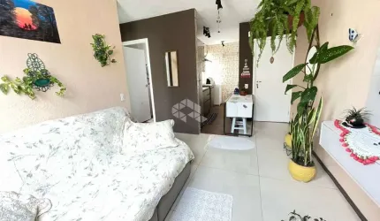 Apartamento de 2 quartos com 1 vaga de garagem no Morro Santana
