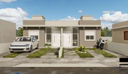Casa Geminada de 02 Dormitórios a venda no Bom Pastor