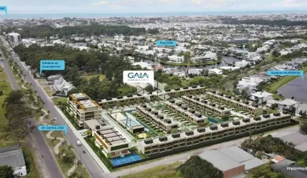 Casa à venda, com 3 quartos/dormitórios, 2 vagas/box, no condomínio Gaia Atlântida Residences, Xangri-lá/RS