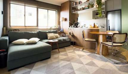 Apartamento de 1 suíte a venda no Centro