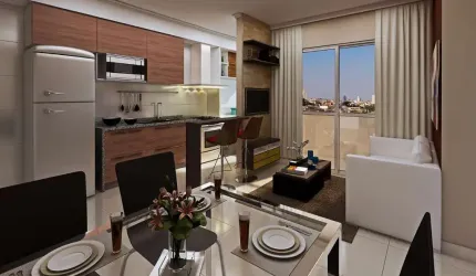 Apartamento 2 dormitórios 1 vaga Residencial Santorini Vila Guilherme