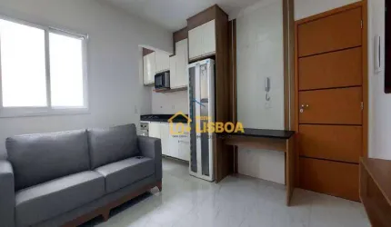 Apartamento com 2 dormitórios à venda, 55 m² por R$ 375.000,00 - Campestre - Santo André/SP