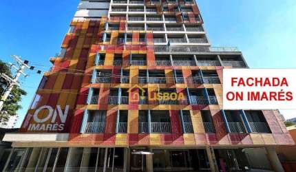 Apartamento com 1 dormitório para alugar, 22 m² por R$ 3.850,00/mês - Moema - São Paulo/SP