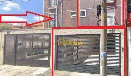 Cobertura com 2 dormitórios à venda, 60 m² por R$ 360.000,00 - Vila América - Santo André/SP