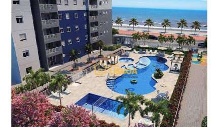 Apartamento com 2 dormitórios à venda, 47 m² por R$ 353.200,00 - Vila Atlântica - Mongaguá/SP
