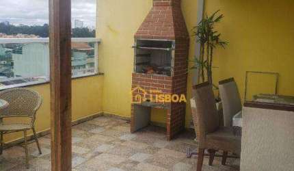 Cobertura com 3 dormitórios à venda, 98 m² por R$ 375.000 - Jardim Alvorada - Santo André/SP