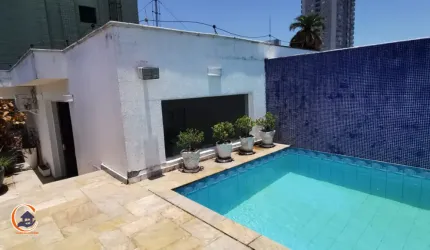 COBERTURA DÚPLEX - 200m - SUÍTE MASTER COM CLOSET - PISCINA- GONZAGA SANTOS