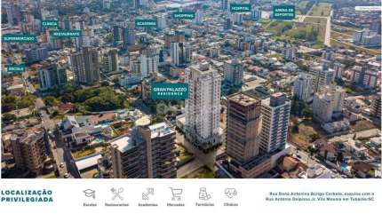 Apartamento à venda, 3 quartos, 1 suíte, 2 vagas, Recife - Tubarão/SC