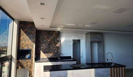 Apartamento para locação vista lago com 1 suíte + 2 quartos, CENTRO - TOLEDO/PR