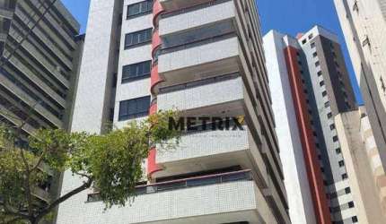Apartamento com 3 dormitórios à venda, 271 m² por R$ 1.100.000,00 - Meireles - Fortaleza/CE