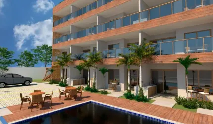 Rooftop com Jacuzzi no melhor trecho da Praia de Campas - 2 suítes próx ao Giradouro