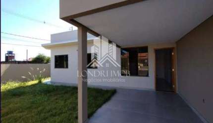 Casa para Venda em Londrina, Residencial Portal do Sol, 3 dormitórios, 1 suíte, 2 banheiros