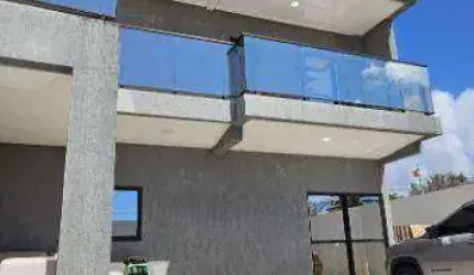 Baixei! Linda casa de 4 qts, apenas 1 rua da Praia de Carapibus!
