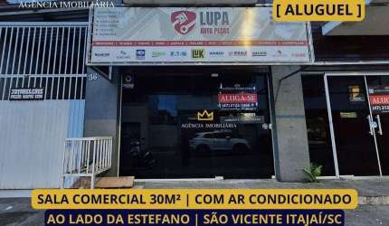 SALA COMERCIAL AO LADO DA ESTEFANO SÃO VICENTE ITAJAÍ/SC