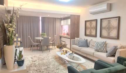 Indo apartamento no Cocó com 157m, 3 suítes, 2 vagas