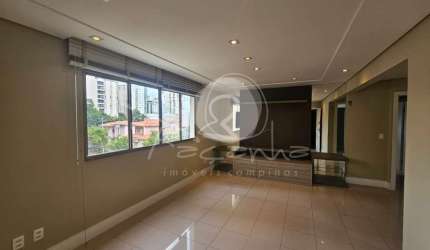 Apartamento 3 quartos frente para praça por 850mil no Cambuí em Campinas  -  Façanha Imóveis Campinas