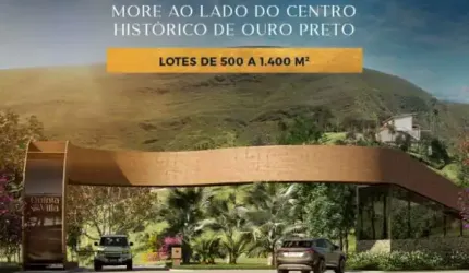 Terreno à venda no Quinta da Villa, Ouro Preto  por R$ 349.000