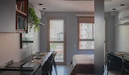Studio para venda com 1 quarto, sendo 1 suíte, 26m²