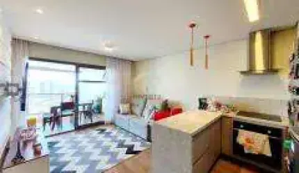 Apartamento tipo para venda com 1 quarto, sendo 1 suíte, 52m²