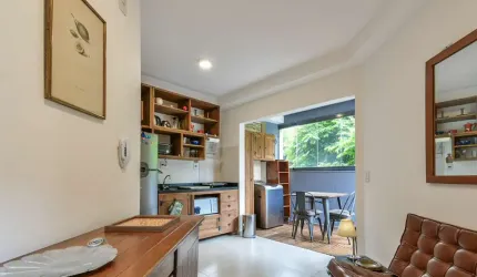Apartamento garden para venda com 1 quarto, 47m²