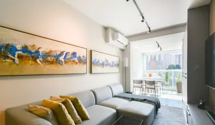 Apartamento tipo para venda com 1 quarto, 46m²