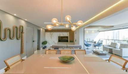 Apartamento tipo para venda com 3 quartos, sendo 3 suítes, 209m²