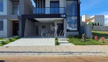 Casa mobiliada com 04 suítes a venda no Condominio Paysage Domann