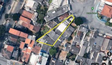 Terreno à venda, Com 5 casas 372 m² por R$ 320.000 - Jardim Zaira - Mauá/SP
