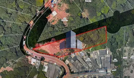 Terreno à venda, 1773 m² por R$ 235.000,00 - Sítio Bela Vista - Mauá/SP