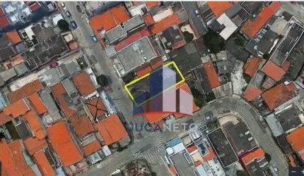 Terreno à venda, 250 m² por R$ 530.000 - Vila Humaitá - Santo André/SP