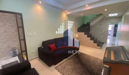 Sobrado com 4 dormitórios à venda, 302 m² por R$ 855.000,00 - Parque São Vicente - Mauá/SP