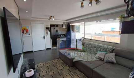 Apartamento com 3 dormitórios à venda, 80 m² por R$ 480.000,00 - Vila Emílio - Mauá/SP