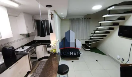 Cobertura com 2 dormitórios à venda, 91 m² por R$ 390.000,00 - Parque São Vicente - Mauá/SP