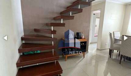 Apartamento Duplex com 2 dormitórios à venda, 94 m² por R$ 430.000 - Parque So Vicente - Mauá/SP