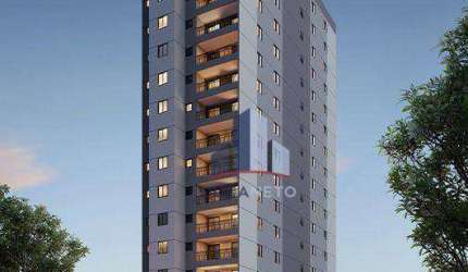 Apartamento com 3 dormitórios à venda, 82 m² por R$ 478.627,42 - Vila Nossa Senhora das Vitórias - Mauá/SP