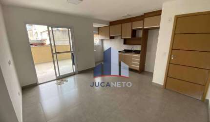 Apartamento com 2 dormitórios para alugar, 77 m² por R$ 2.943,00/mês - Vila Guarani - Mauá/SP