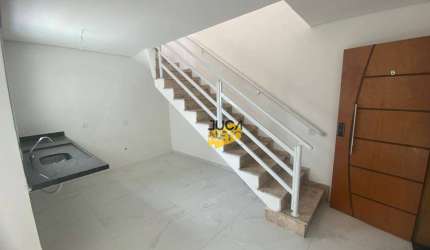 Cobertura com 2 dormitórios à venda, 116 m² por R$ 540.000 - Parque Central - Santo André/SP