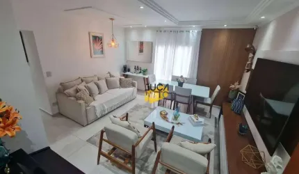 Apartamento com 3 dormitórios à venda, 91 m² por R$ 475.000 - Vila Lusitânia - São Bernardo do Campo/SP