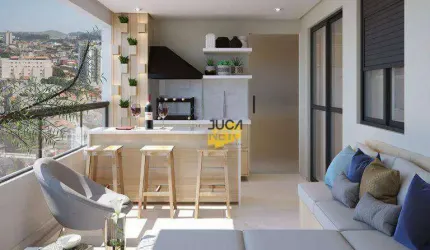 Apartamento com 3 dormitórios à venda, 88 m² por R$ 740.000,00 - Vila Nossa Senhora das Vitórias - Mauá/SP